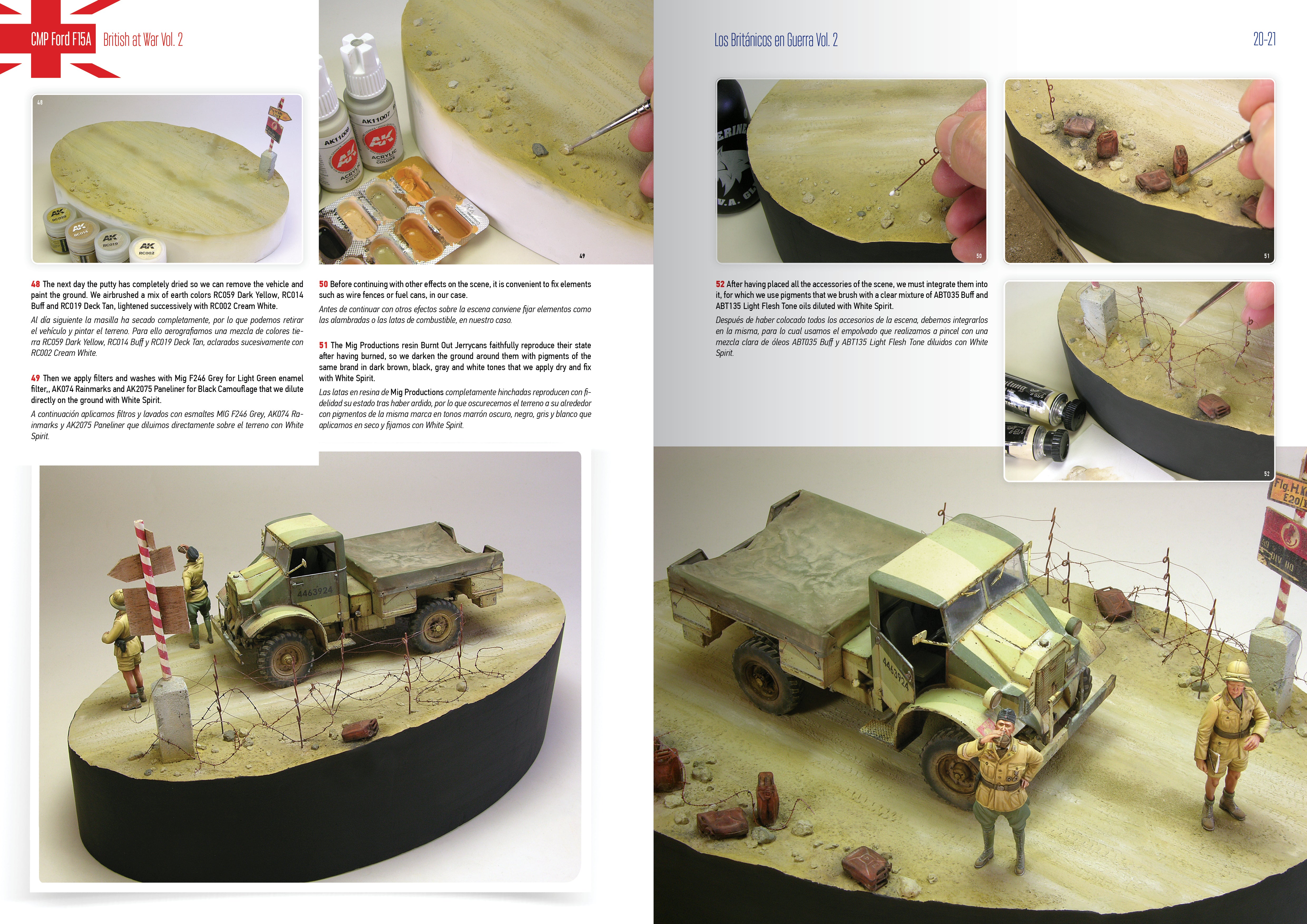 AK Interactive British At War Vol.2 Bilingual | 8435568326477