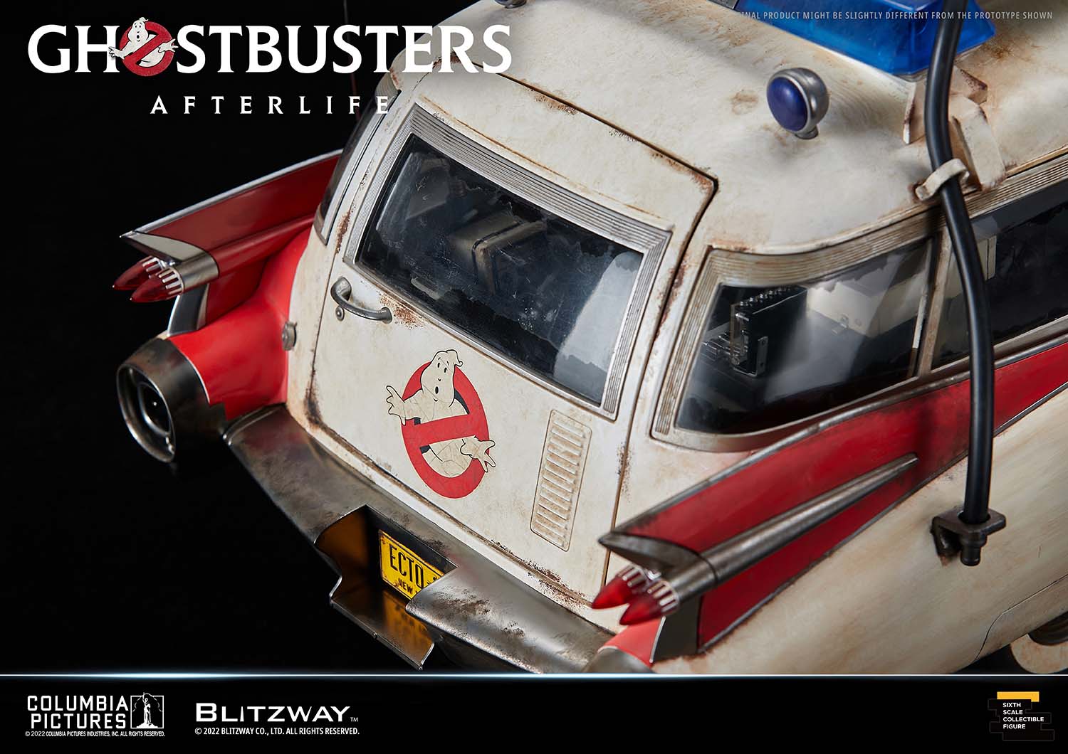 Blitzway 1/6 Scale Vehicle ECTO-1 "Ghostbusters: Afterlife" | 8809321479593