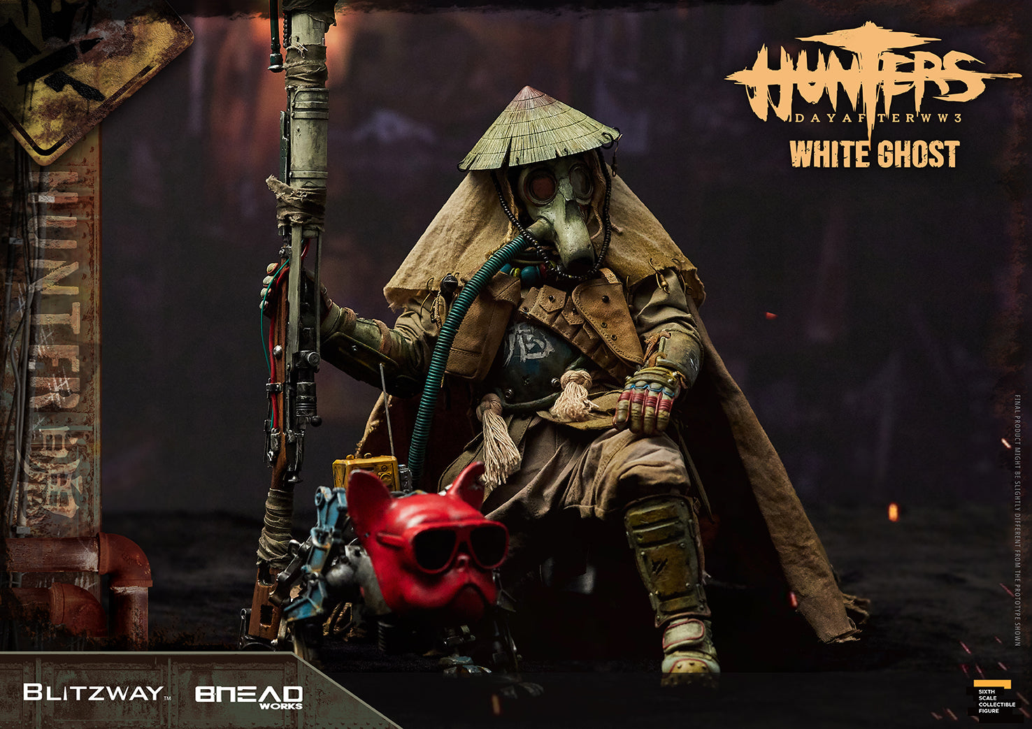 Blitzway 1/6 White Ghost "HUNTERS : Day After WWlll", Action Figure | 8809321479562