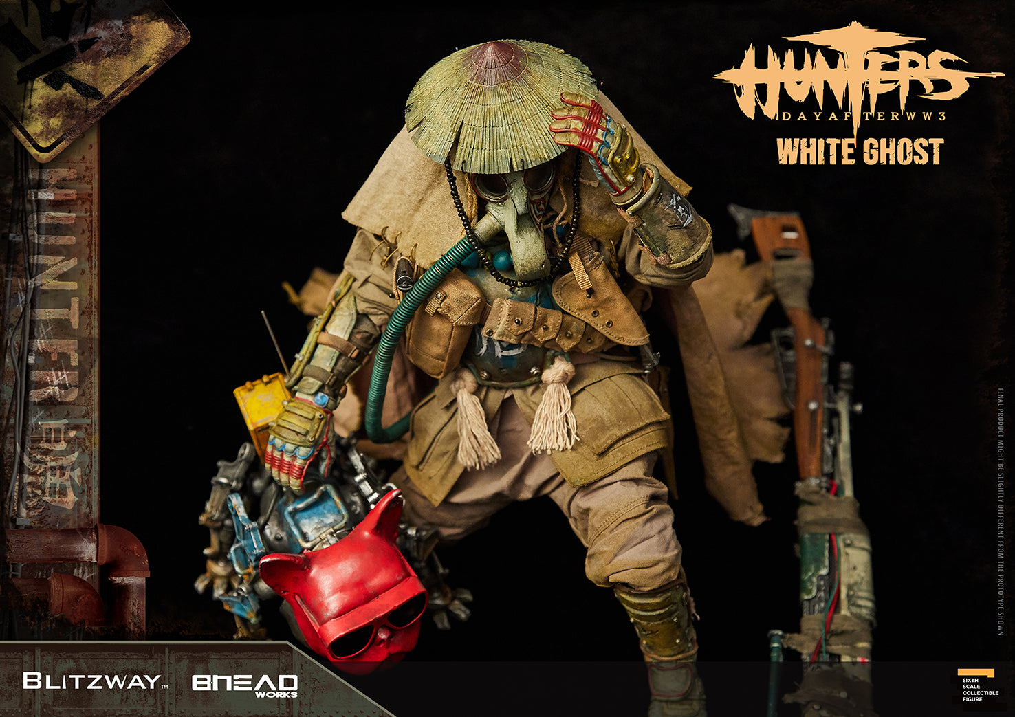 Blitzway 1/6 White Ghost "HUNTERS : Day After WWlll", Action Figure | 8809321479562