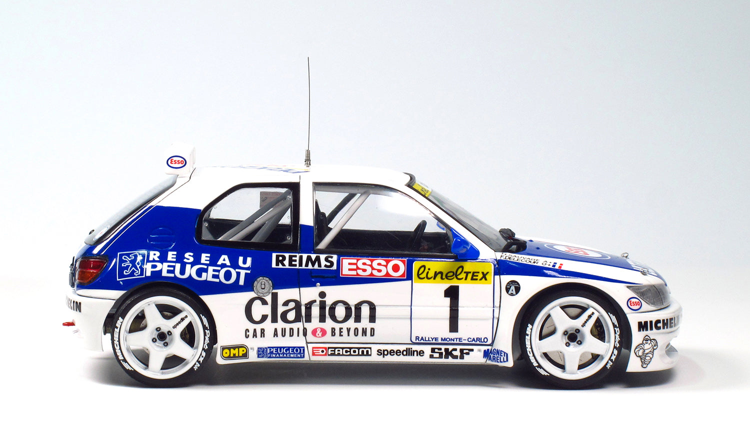 Platz NuNu 1/24 PEUGEOT 306 MAXI 1996 Monte Carlo Rally with Masking Sheet | 4545782078480