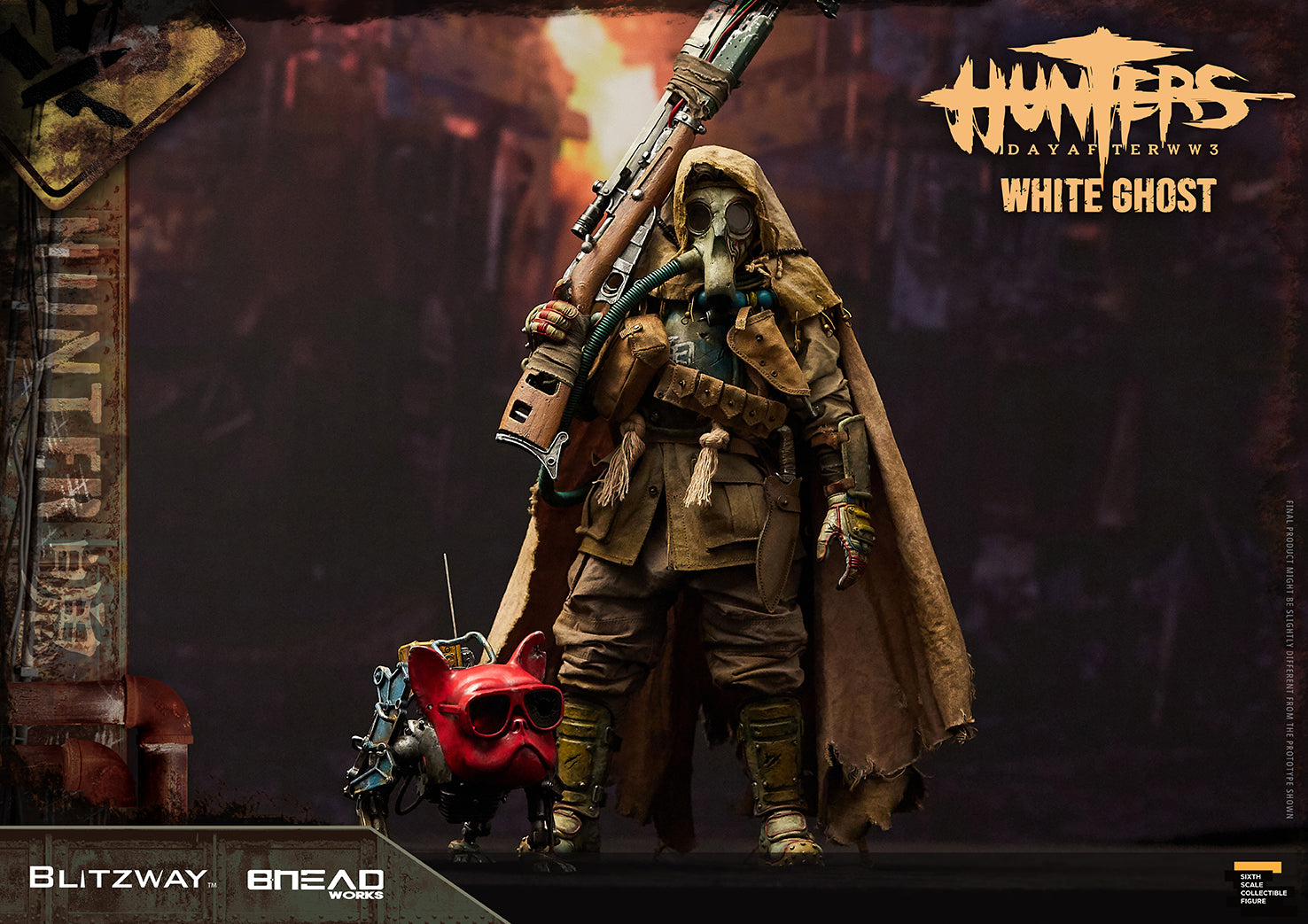 Blitzway 1/6 White Ghost "HUNTERS : Day After WWlll", Action Figure | 8809321479562