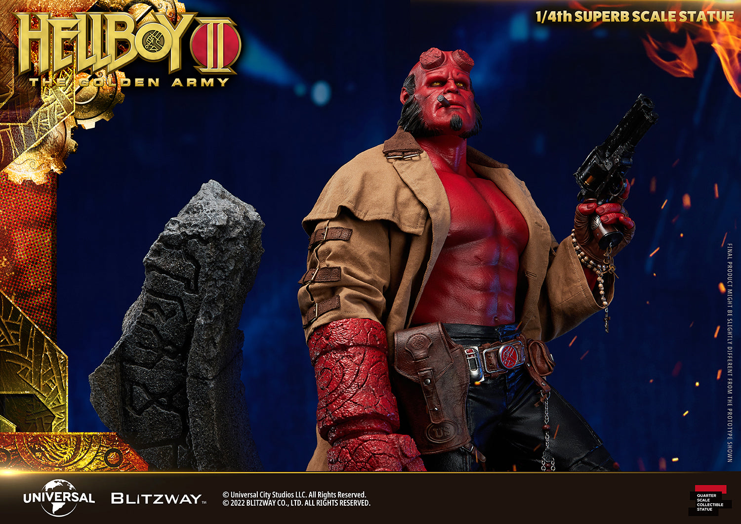 Blitzway 1/4 Superb Scale Statue "Hellboy II: The Golden Army" | 8809321479579