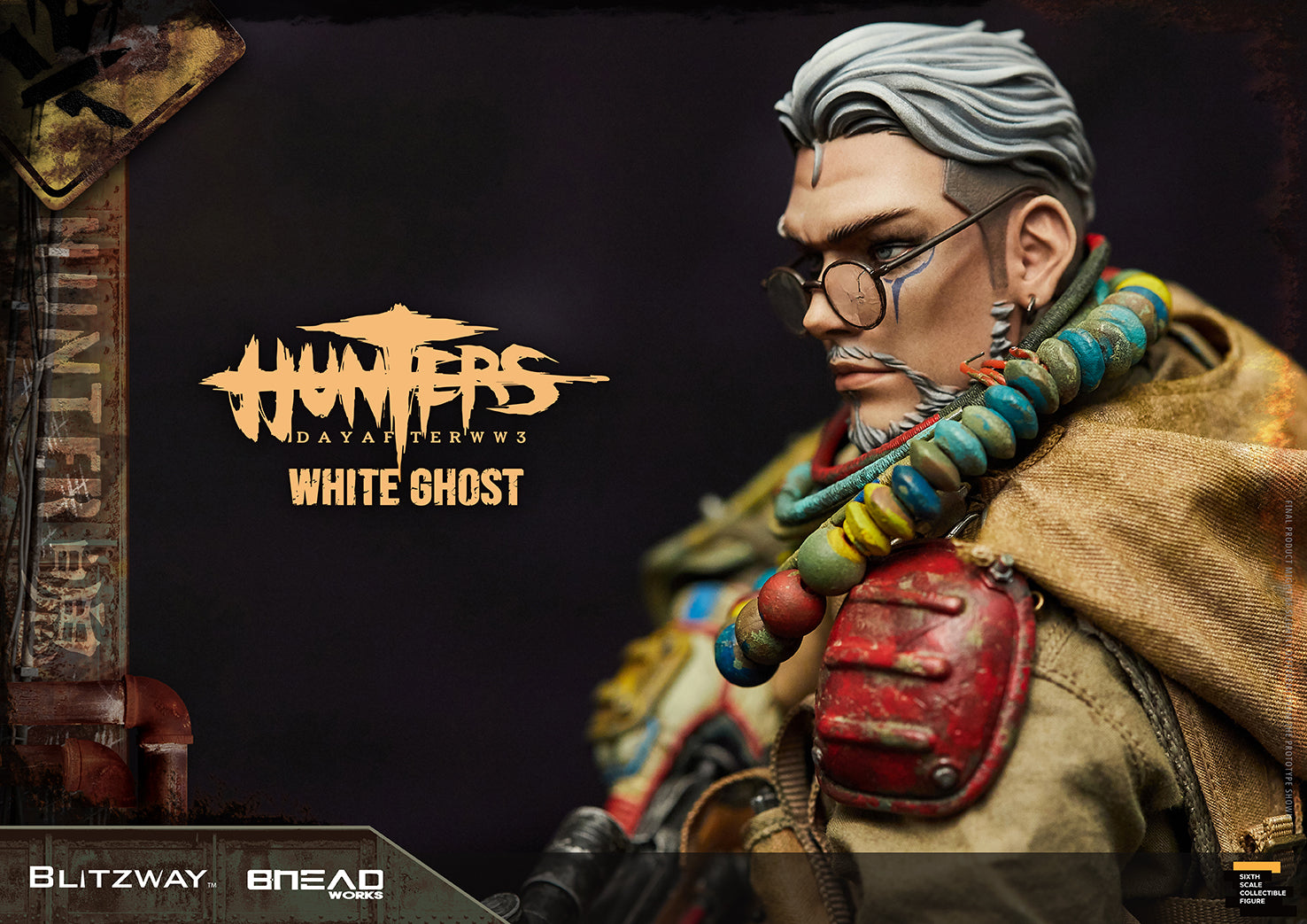 Blitzway 1/6 White Ghost "HUNTERS : Day After WWlll", Action Figure | 8809321479562