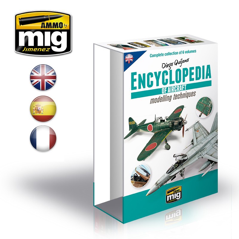 Ammo Mig Case for Encyclopedia of Aircraft Modelling Techniques (English) | 8432074060499