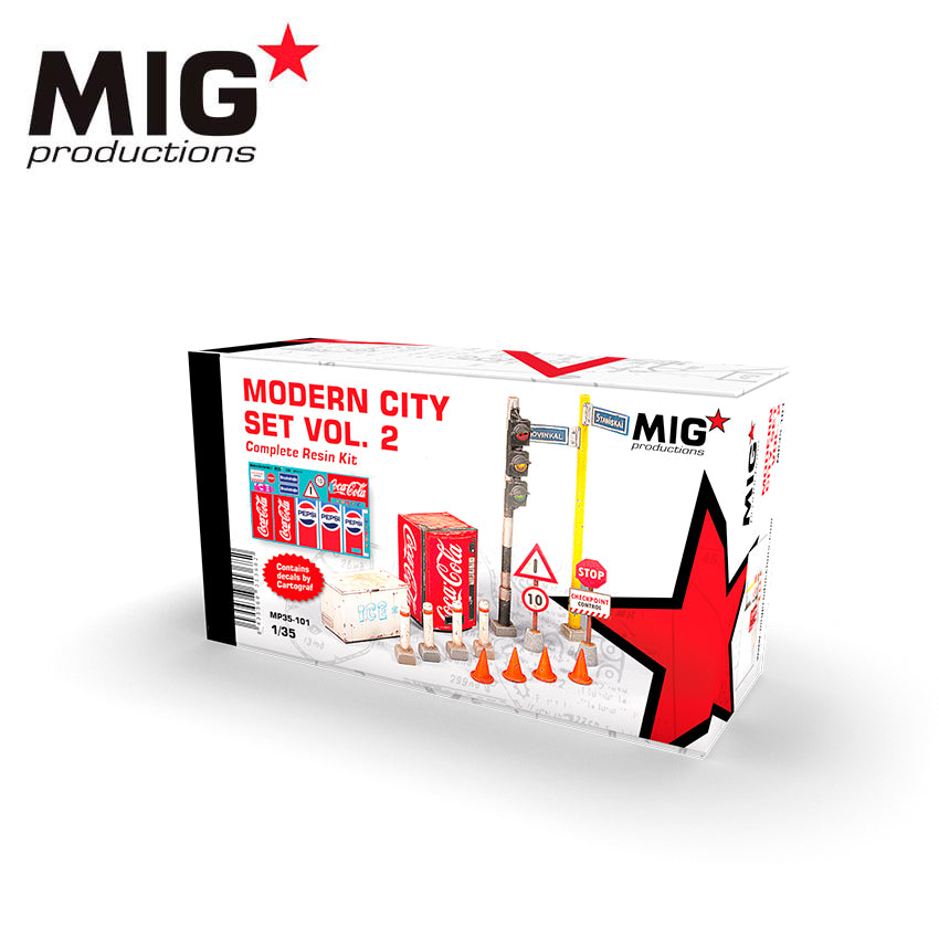 MIG 1/35 Modern City Set Vol.2 | 8435568313682