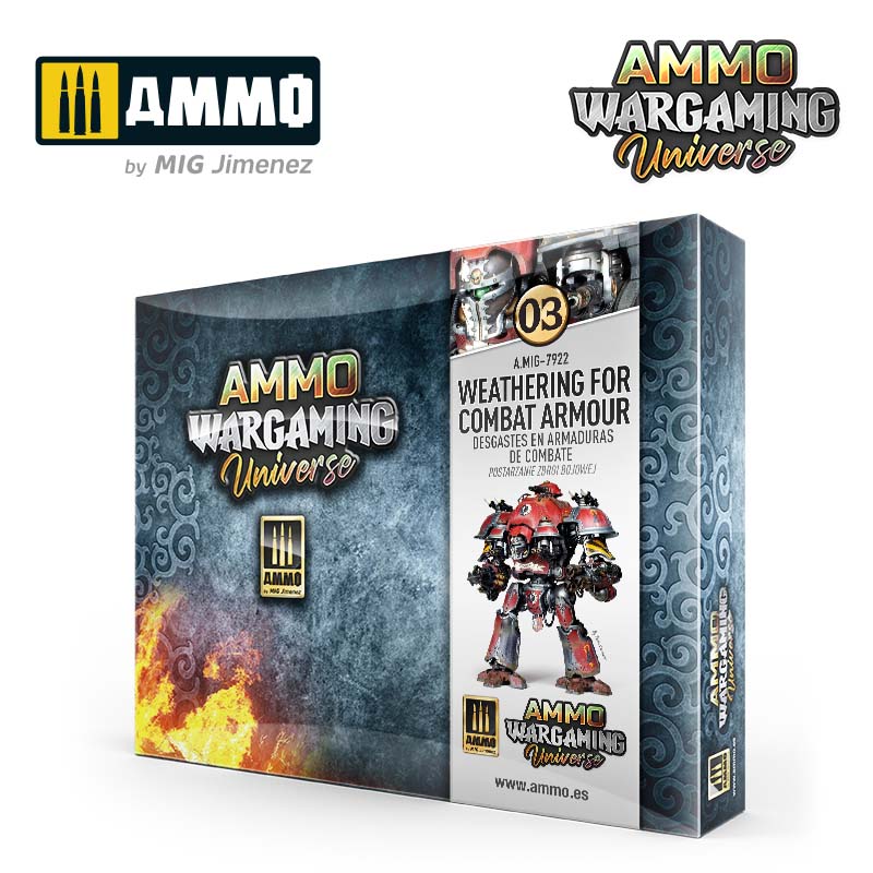 Ammo Mig Ammo Wargaming Universe - Weathering Combat Armour | 8432074079224