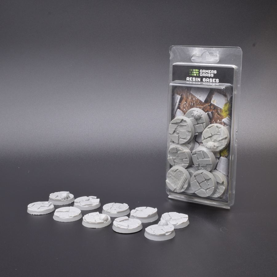 Gamers Grass Resin Bases - Temple - Round 32mm (x10) | 738956789594