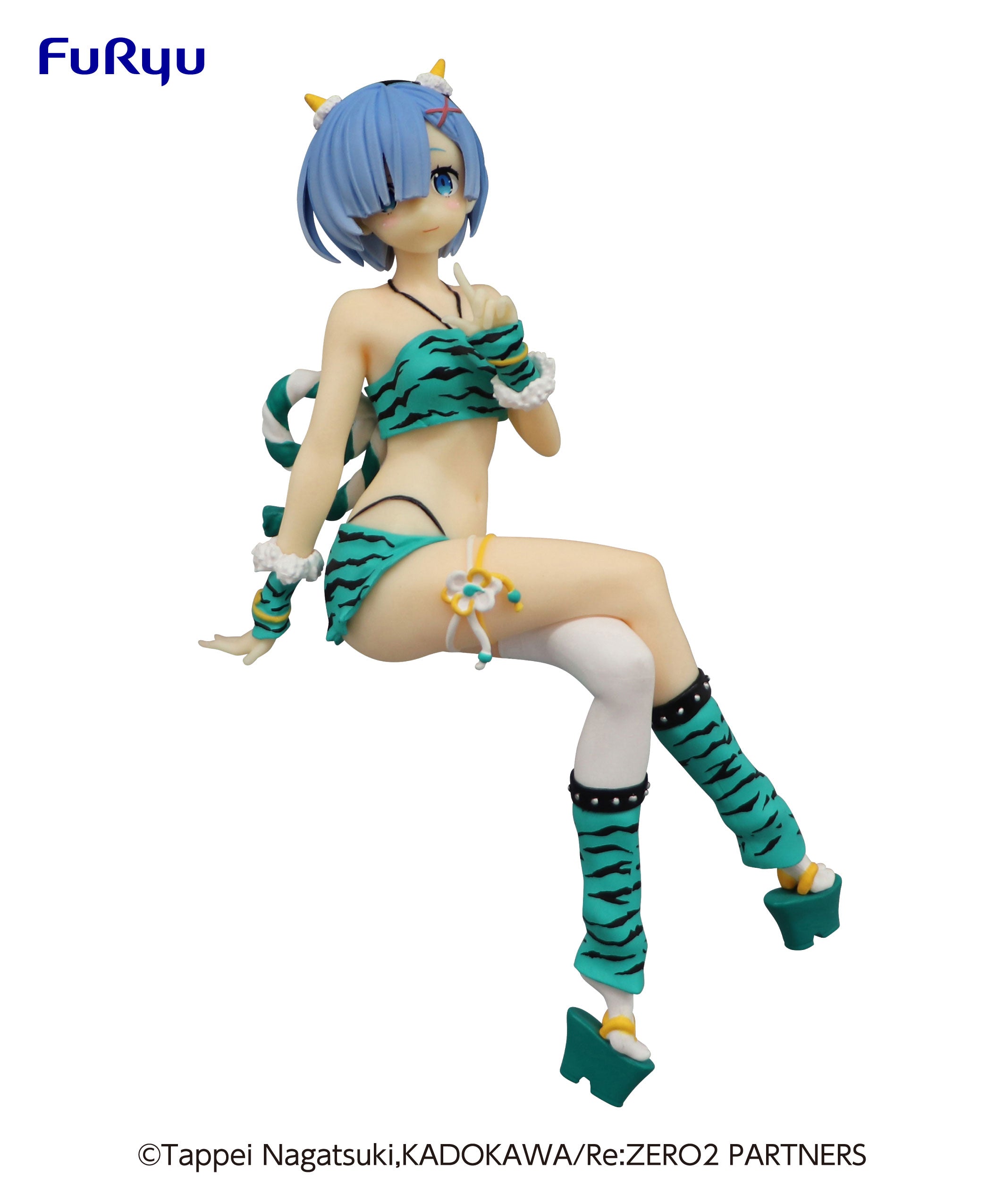 Re:Zero Starting Life In Another World Noodle Stopper Figure-Rem・Demon Costume・Another Color Ver. | 4580736400344