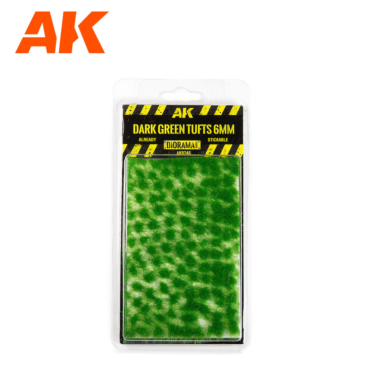 AK Interactive Dark Green Tufts 6mm | 8435568332935