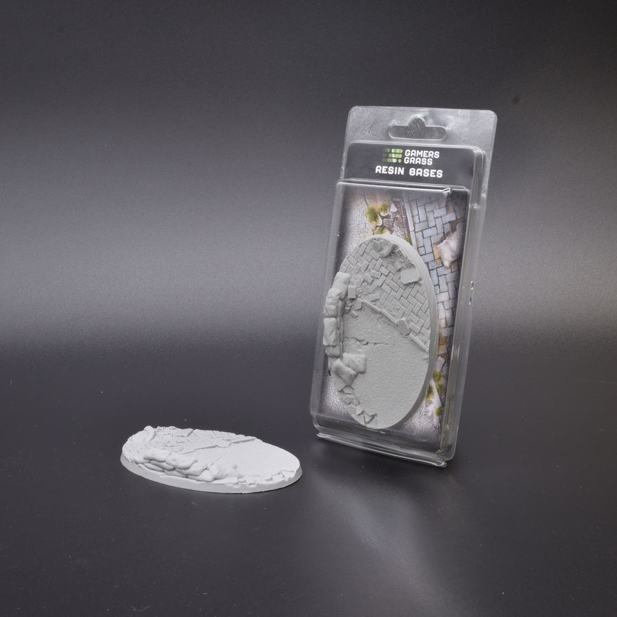 Gamers Grass Resin Bases - Urban Warfare - Oval 105mm (x1) | 738956789792