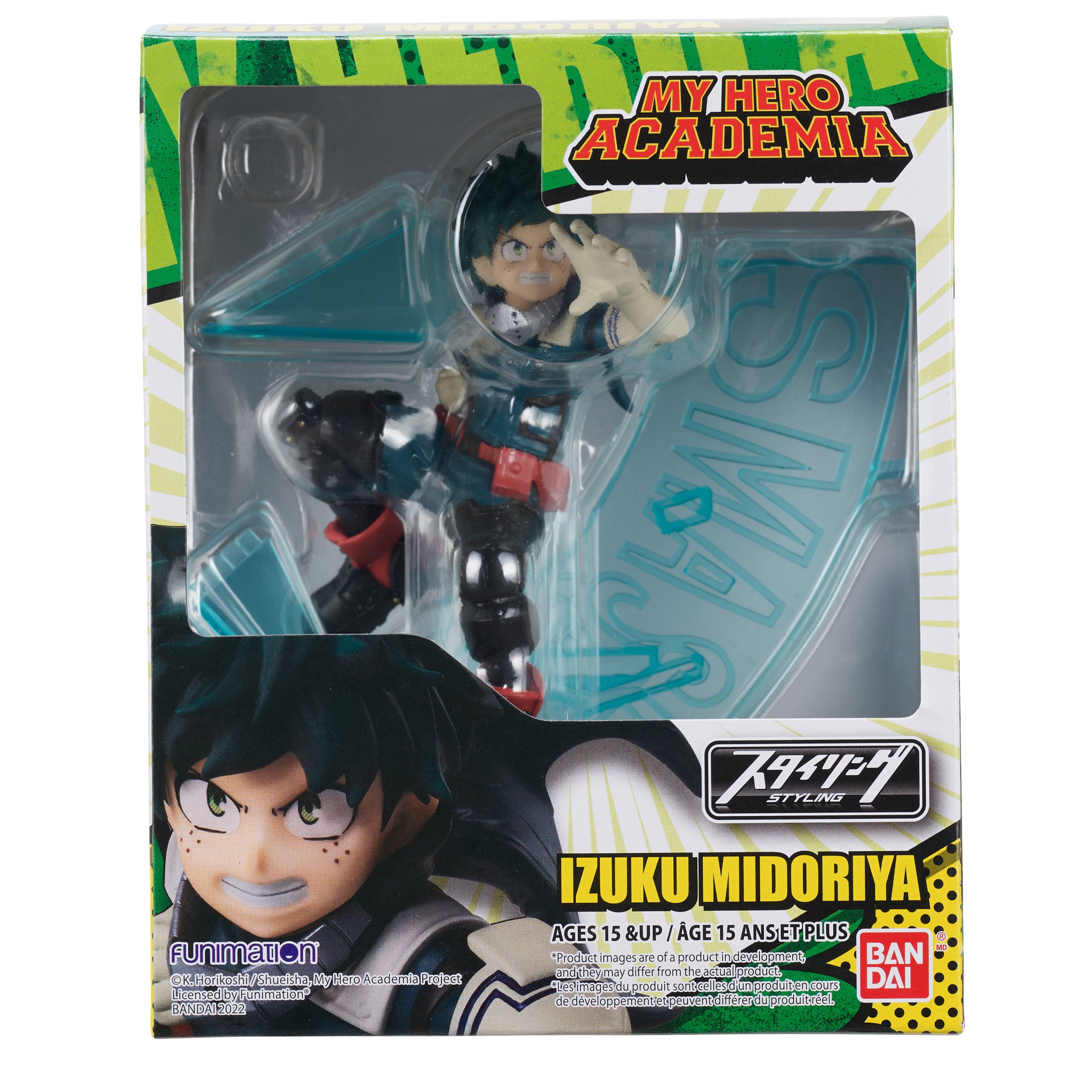Bandai My Hero Academia – Styling Series: Izuku Midoriya | 4555787832