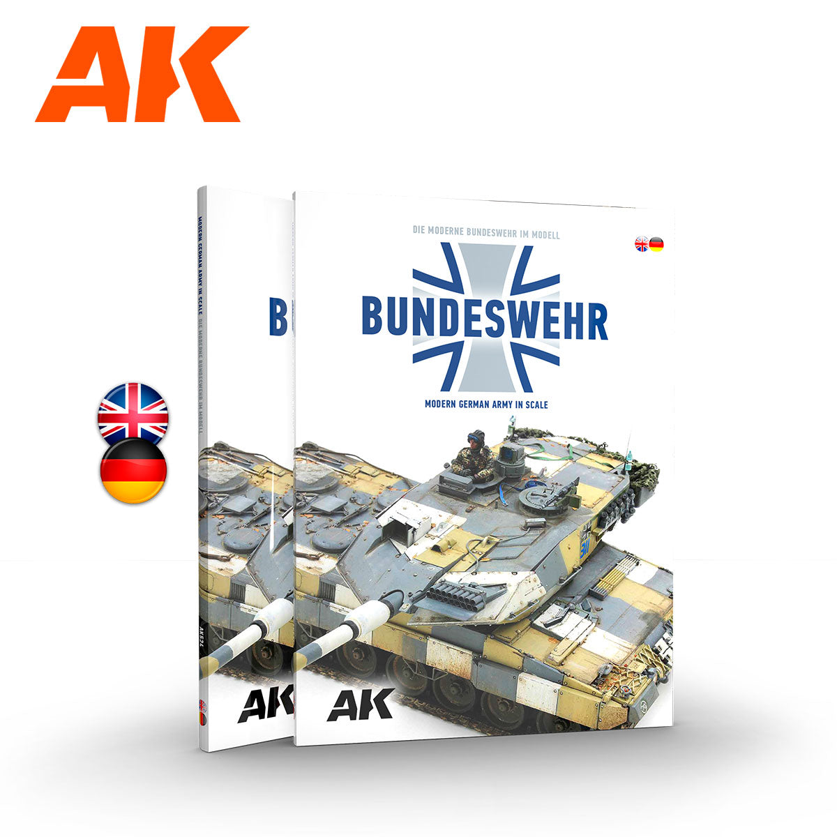 AK Bundewehr - Bilingual English and German | 8435568334274