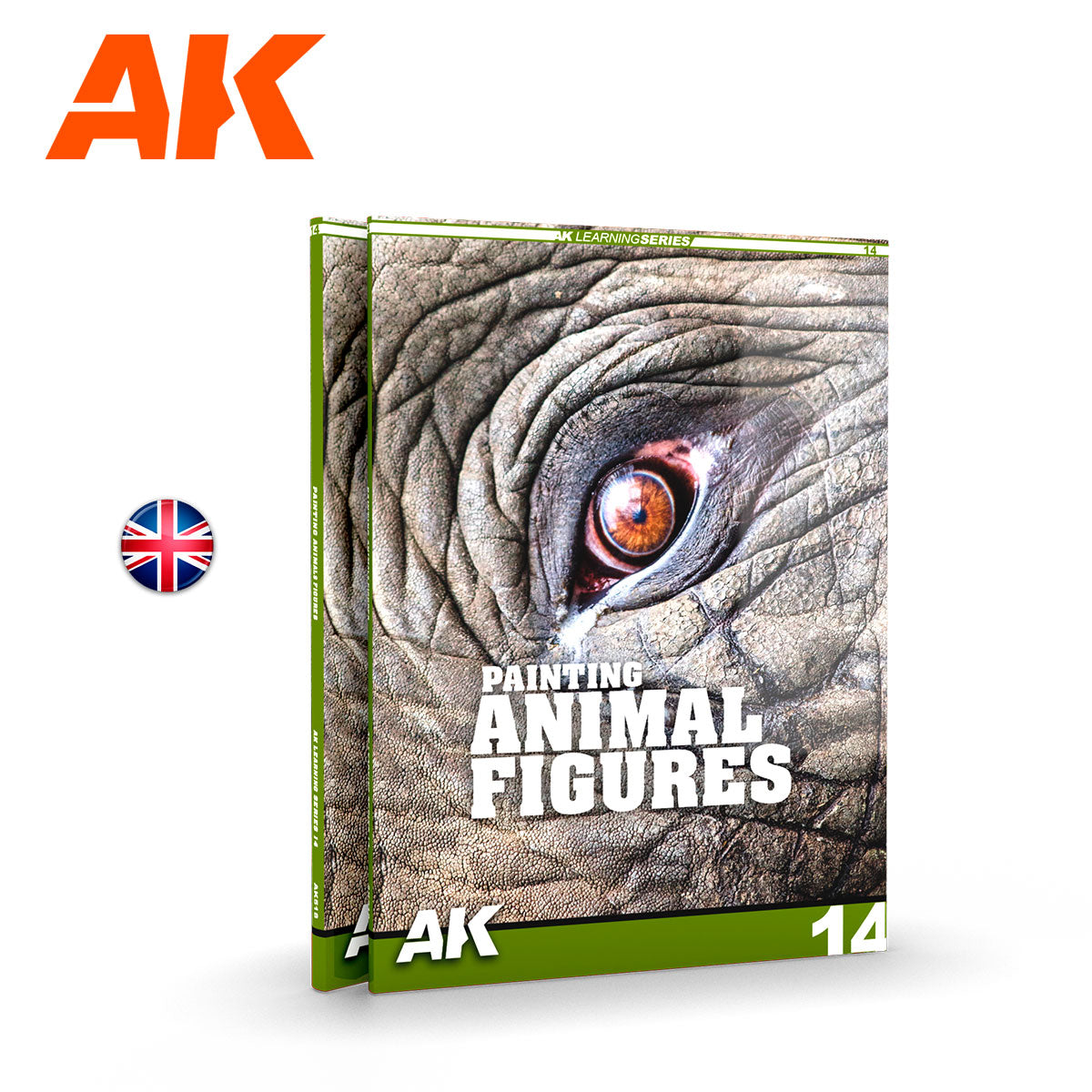 AK Interactive Learning Series #14 Painting Animal Figures (English) | 8435568334663