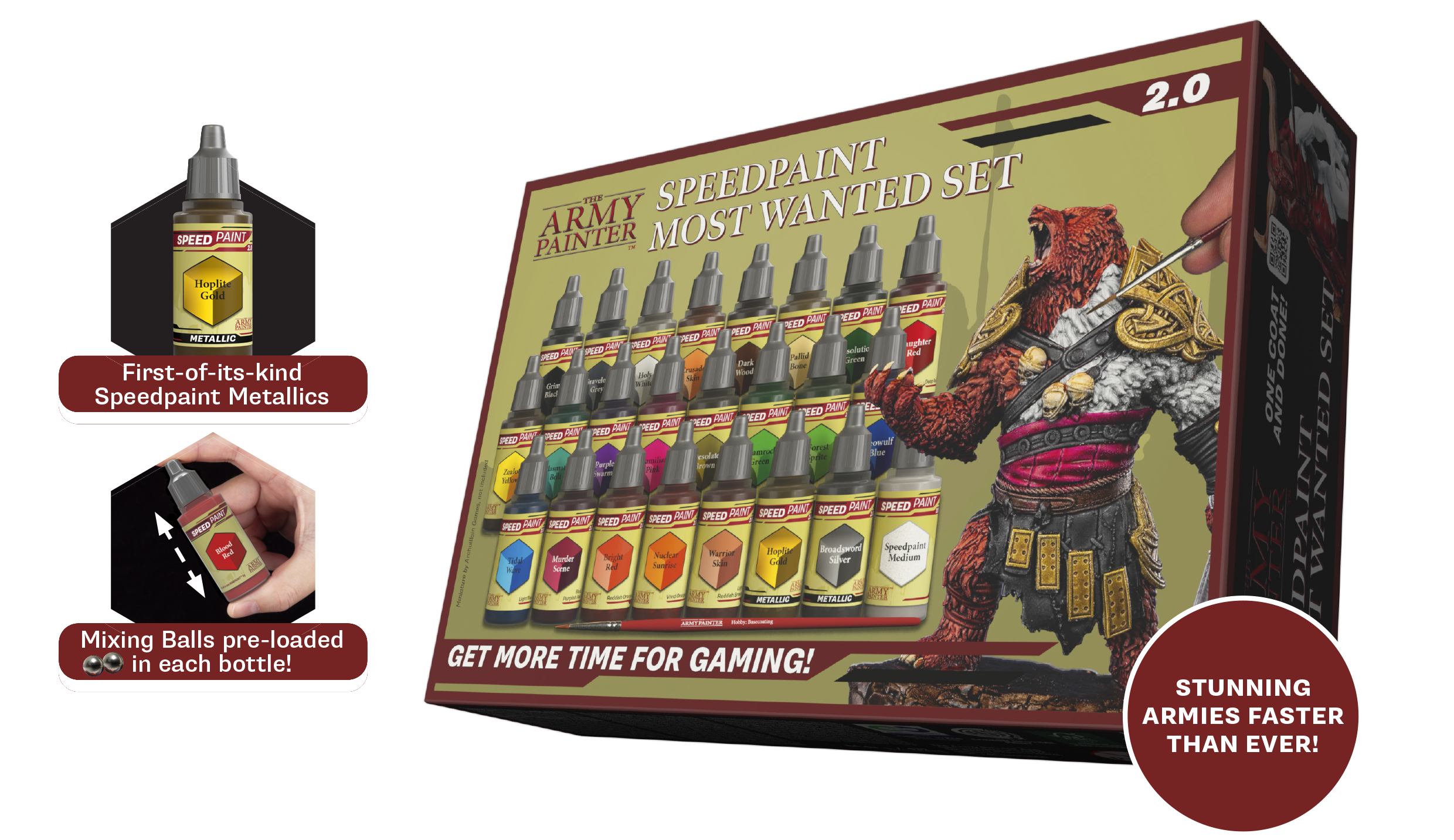 Army Painter Speedpaint Most Wanted Set 2.0 | 5713799806009