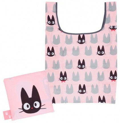 Marushin Reusable Shopping Bag, Jiji Silhouette Eco Bag "Kiki's Delivery Service" | 4992272739985