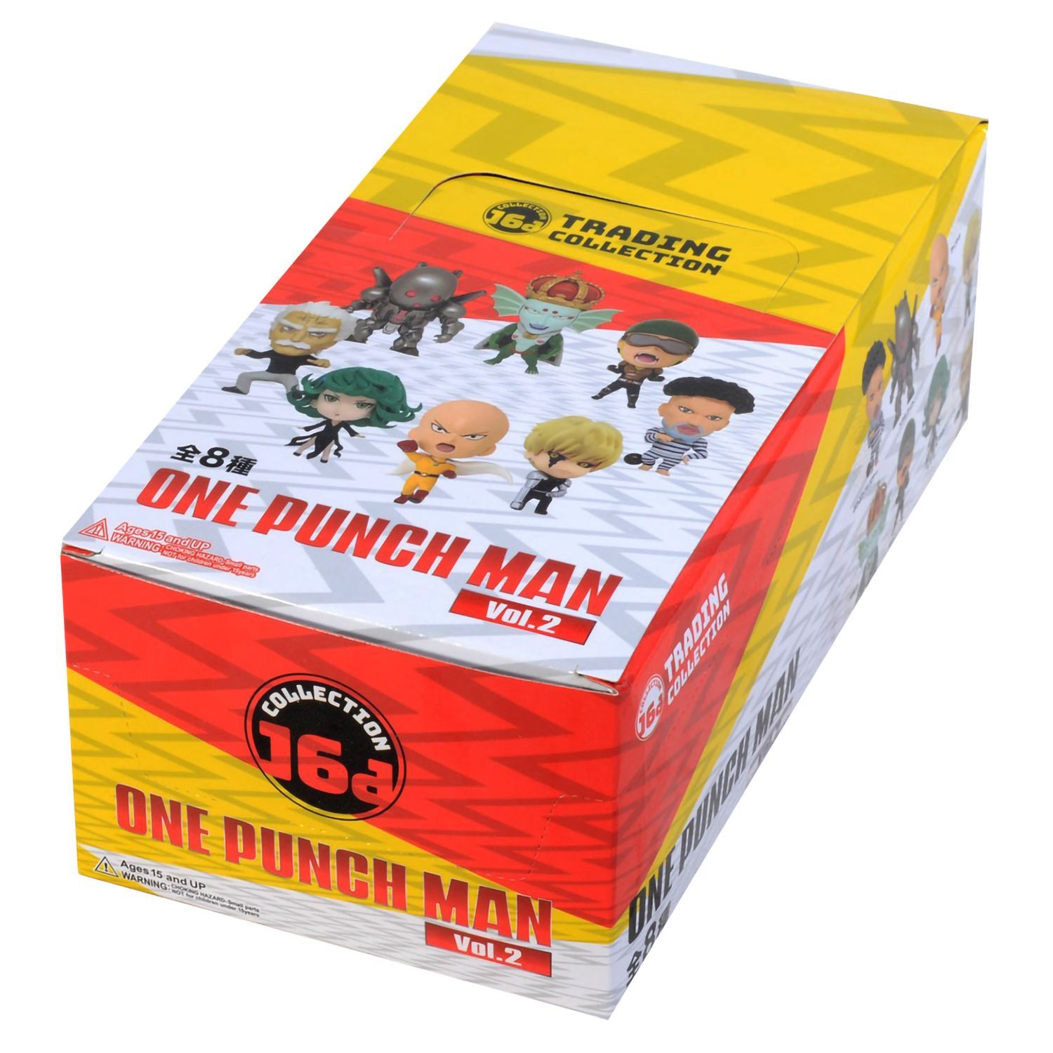 ONE-PUNCH MAN Series 16d Collectible Figure Collection: ONE-PUNCH MAN Vol. 2 (re-run) Includes 8 Figures | 4580588001911