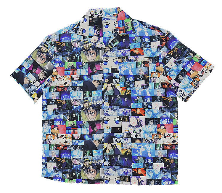 Golden Kamuy Series Golden Kamuy Opening/Ending Pattern Collared Shirt | 4580590166226