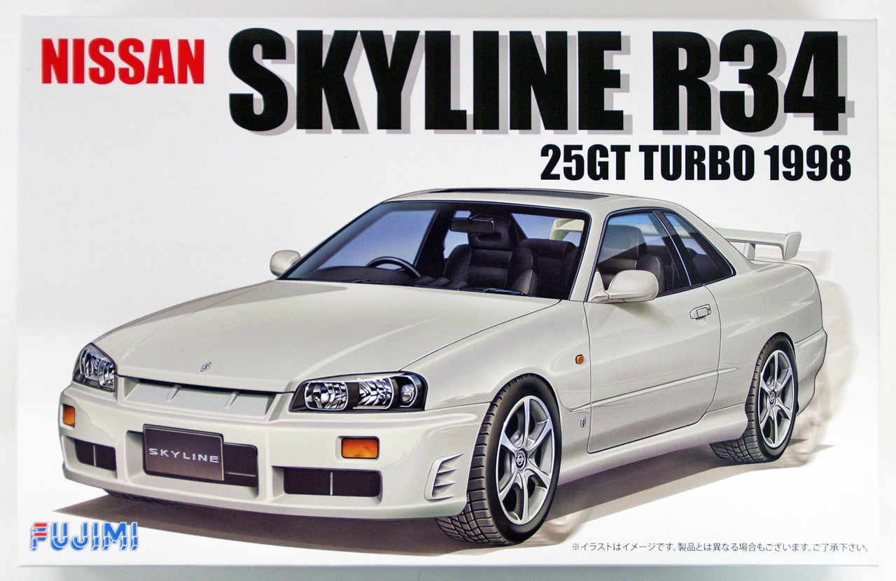 Fujimi 1/24 Nissan R34 Skyline 25GT Turbo 1998 | 4968728039671
