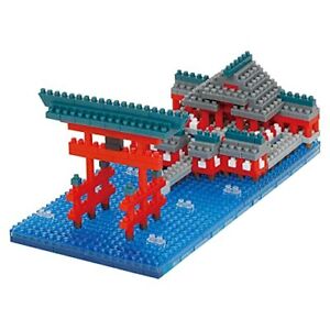 Nanoblock Sights to See Series Itsukushima Shrine "World Famous Buildings" | 4972825221624