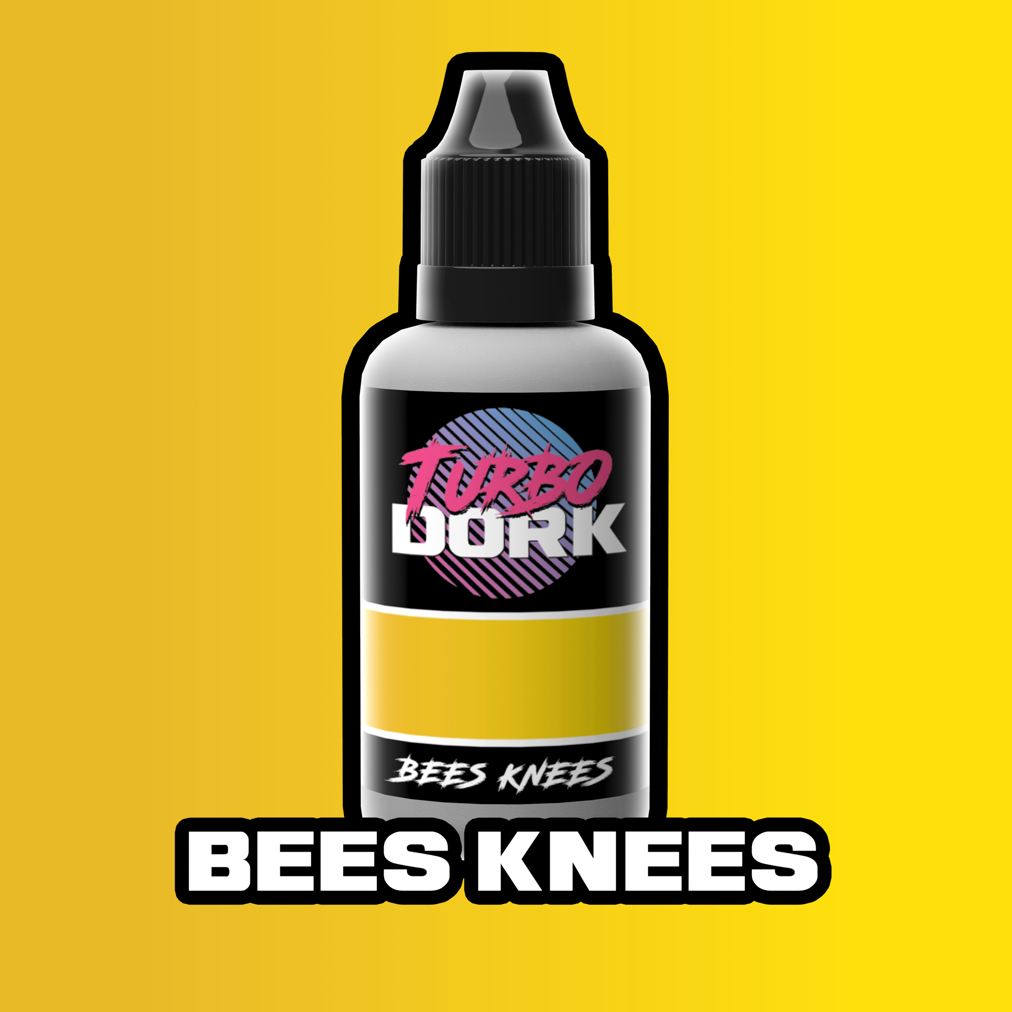 Turbo Dork Bees Knees Metallic Acrylic Paint 20ml Bottle | 631145995205