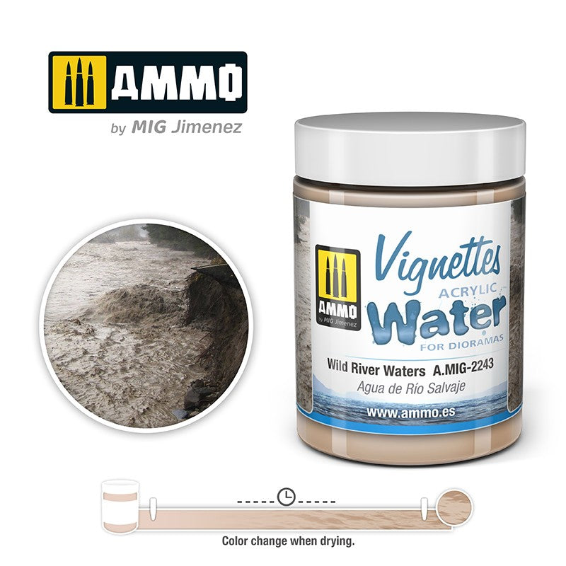 Ammo Mig Wild River Waters 100ml | 8432074022435