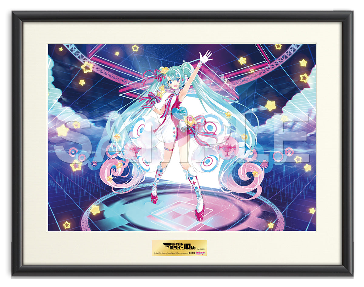 Hatsune Miku Series Miku Magical Mirai 10th Anniversary PrimoArt Illustration | 4595643112068