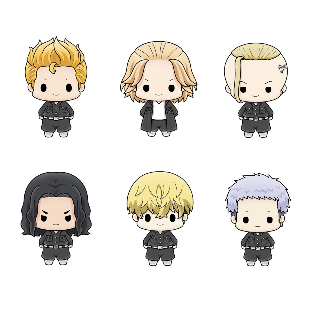 Megahouse Chokorin Mascot Tokyo Revengers Set of 6 "Tokyo Revengers " | 4535123834202