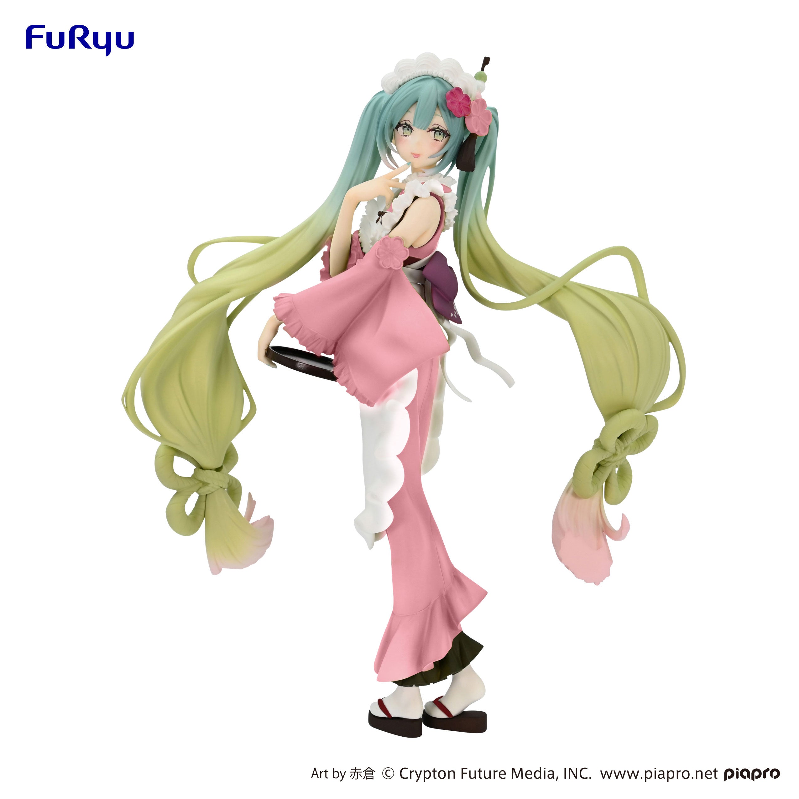 Hatsune Miku Series Matcha Green Tea Parfait/Another Color Ver. Exceed Creative Figure | 4580736402911
