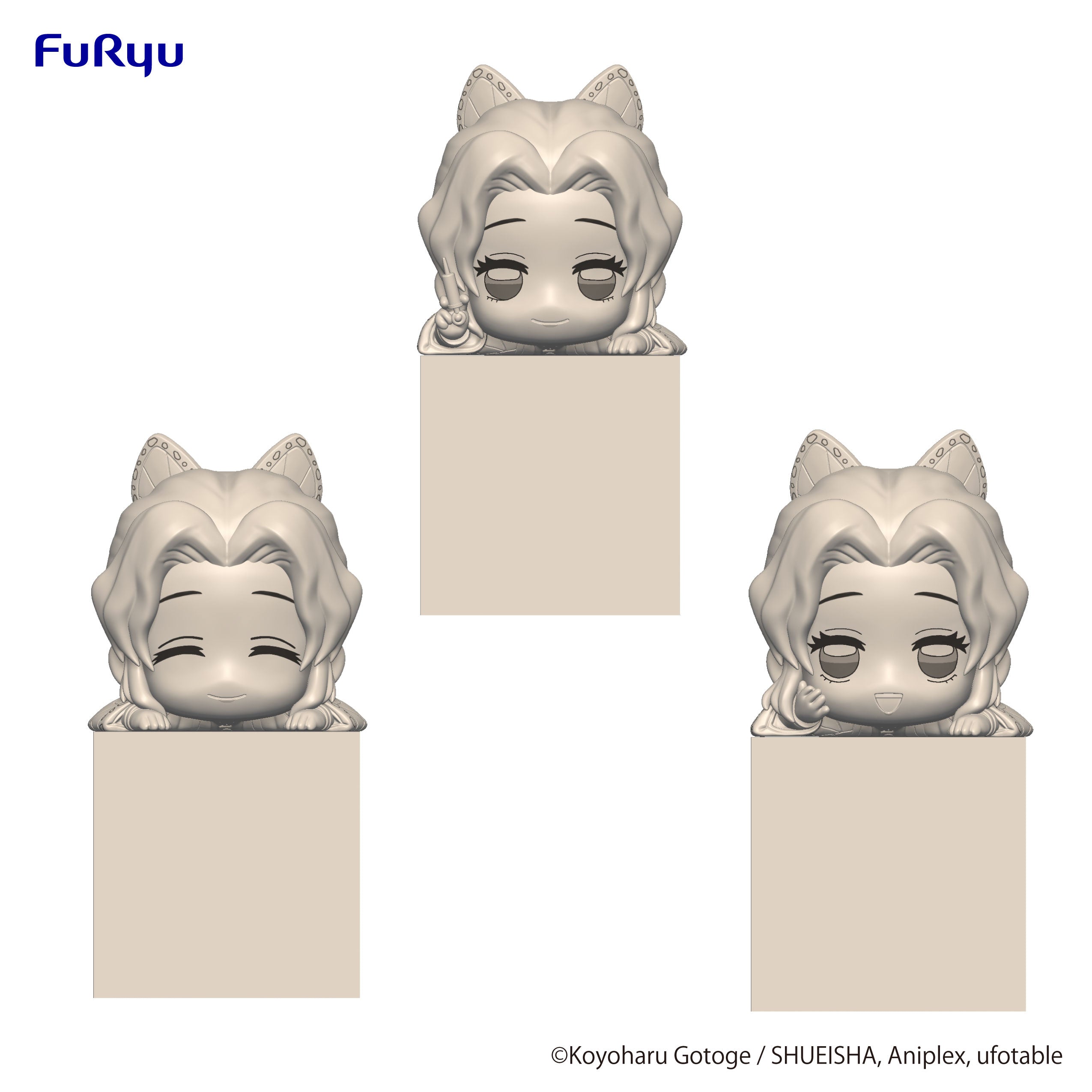 Demon Slayer: Kimetsu no Yaiba Series Kocho Shinobu A B C Hikkake Figure Set | 4580736402867