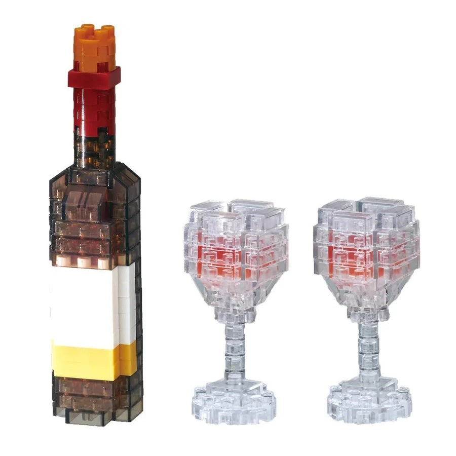 Nanoblock Collection Series Wine "Foods" | 4972825216385