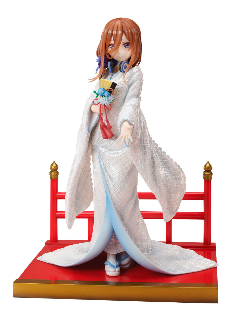 FURYU Corporation The Quintessential Quintuplets 2 Miku Nakano -Shiromuku- 1/7 Scale Figure | 4589584958403