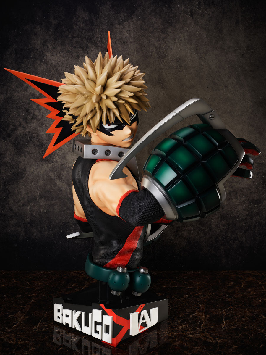 My Hero Academia Series Katsuki Bakugo 1/1 Scale Bust Figure | 4589584952241