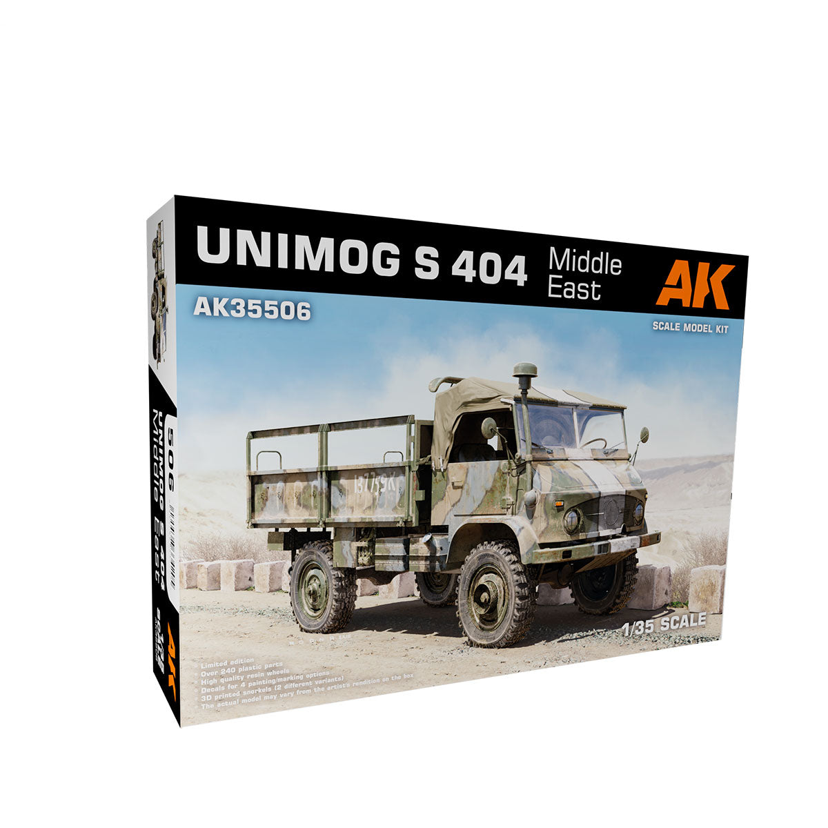 AK Interactive 1/35 UNIMOG S 404 Middle East | 8435568334205