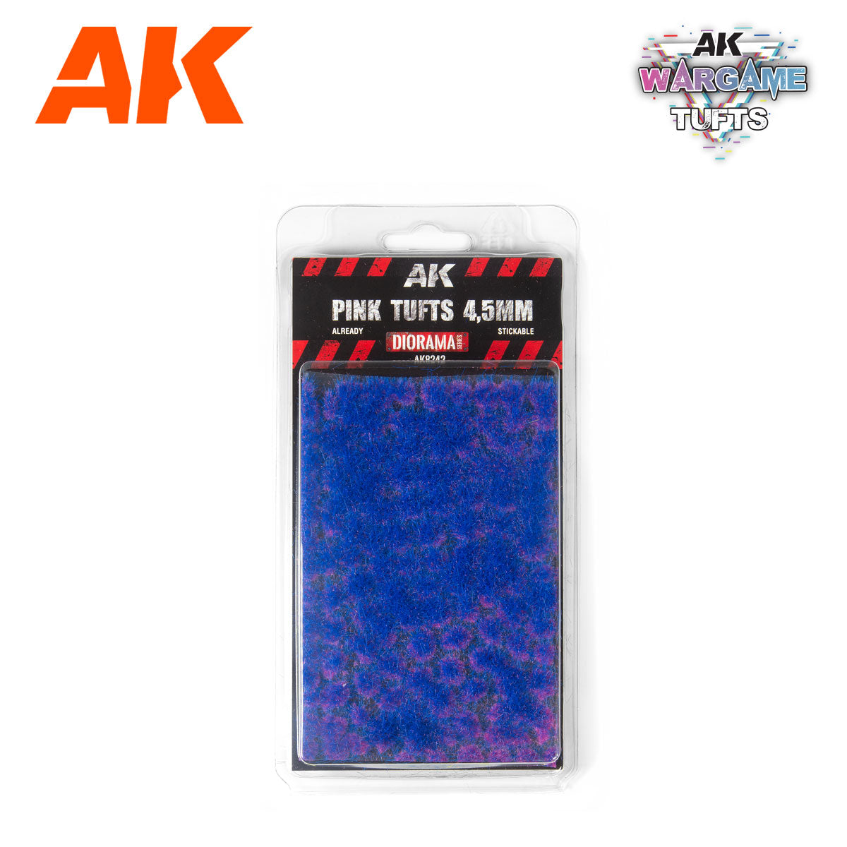 AK Interactive Pink & Blue Wargame Tufts 4.5mm | 8435568331143