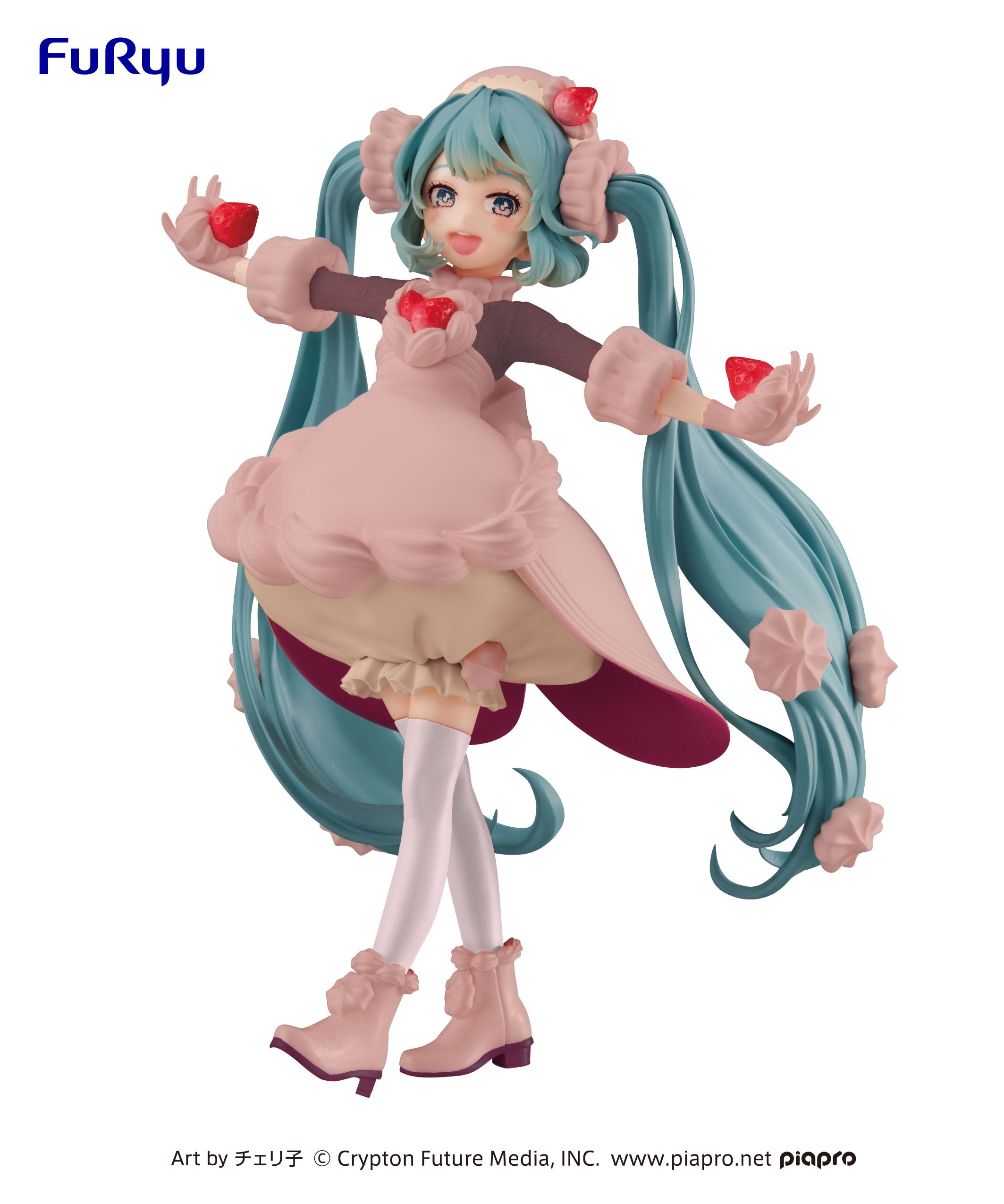 Hatsune Miku Series Sweet Sweets Figure- Strawberry Chocolate Short- | 4580736400580