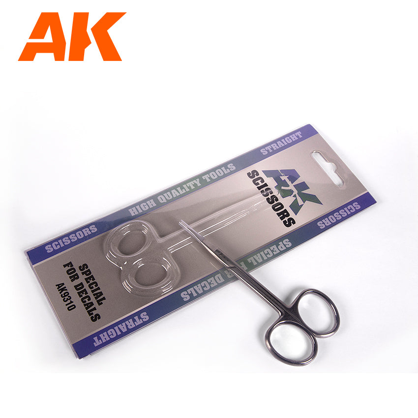 AK Interactive Scissors Straight (Special Decals and Paper) | 8435568326774