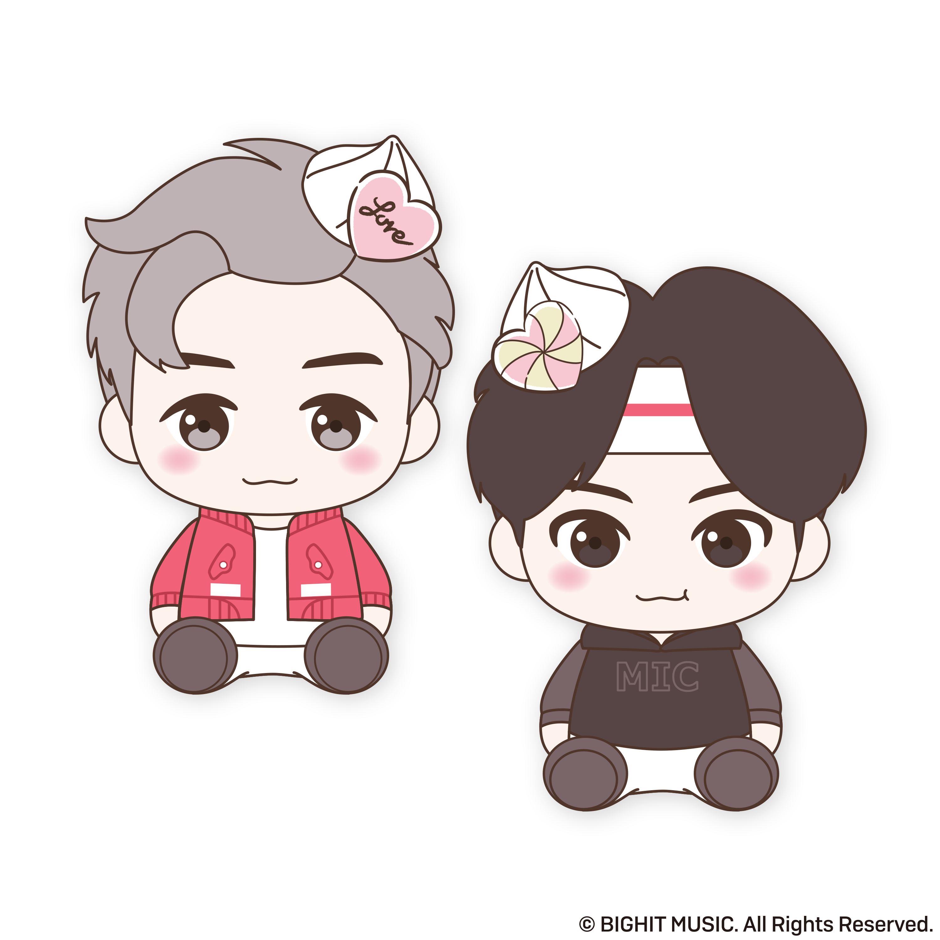 Tinytan Series Sweet Time SP Osuwari Doll R&J | 4570001965180
