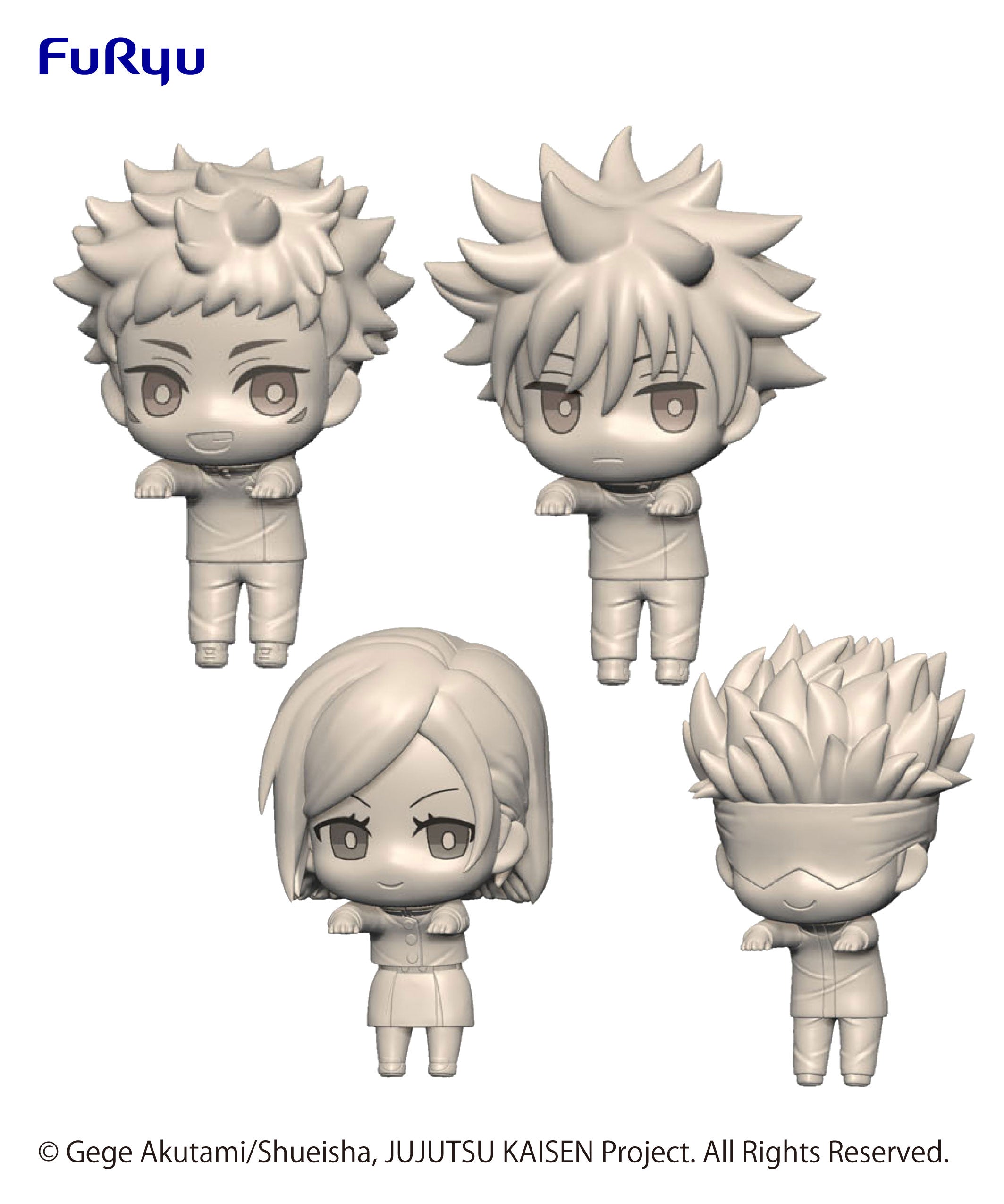 Jujutsu Kaisen Series Hikkake Figure Puchi Set | 4580736400573