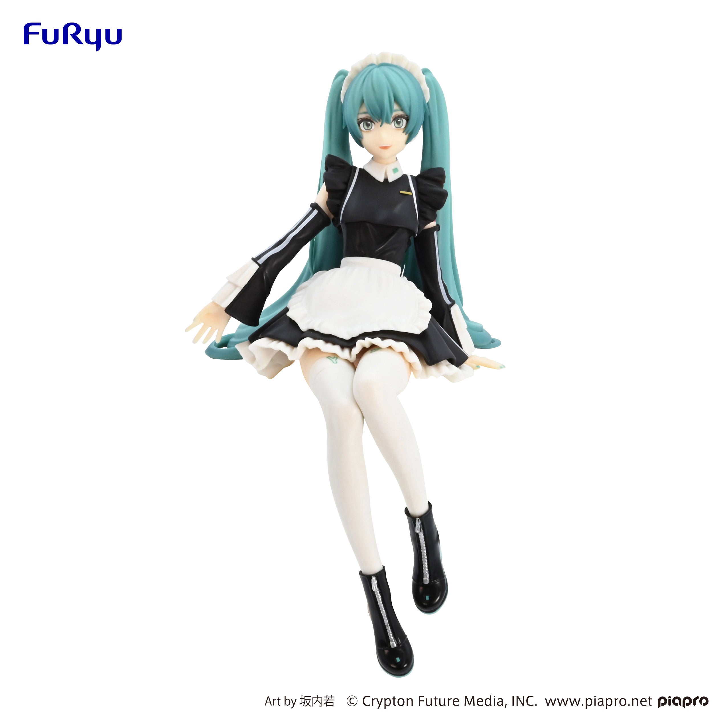 Hatsune Miku Series Miku Sporty Maid Noodle Stopper Figure | 4580736401433