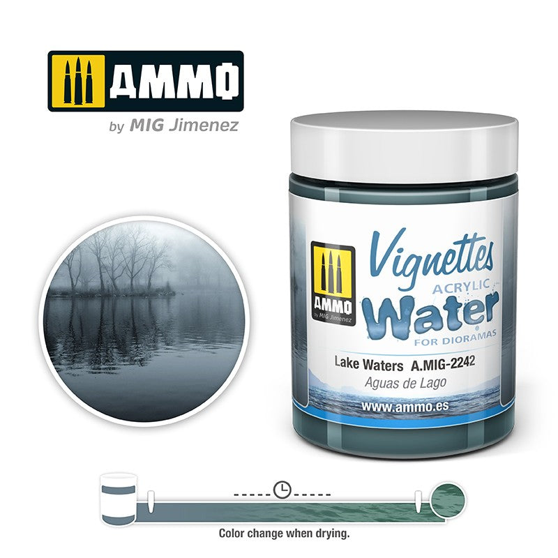 Ammo Mig Lake Waters 100ml | 8432074022428