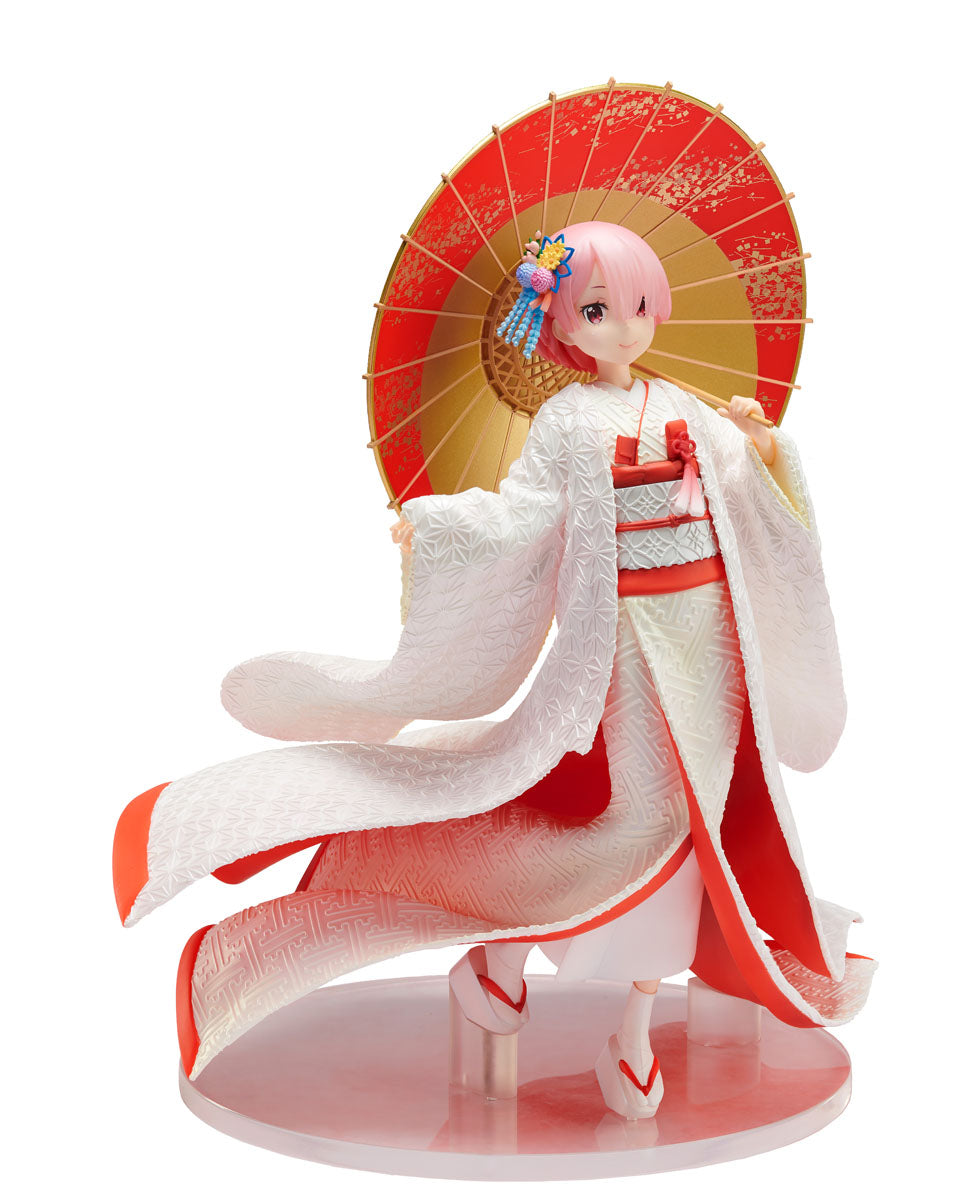 Re: Life in a different world from zero - Re:ゼロから始める異世界生活 - リゼロ - Re:Zero − Starting Life in Another World - Ram - F:Nex - Shiromuku - 1/7(FuRyu) | 4589584958847