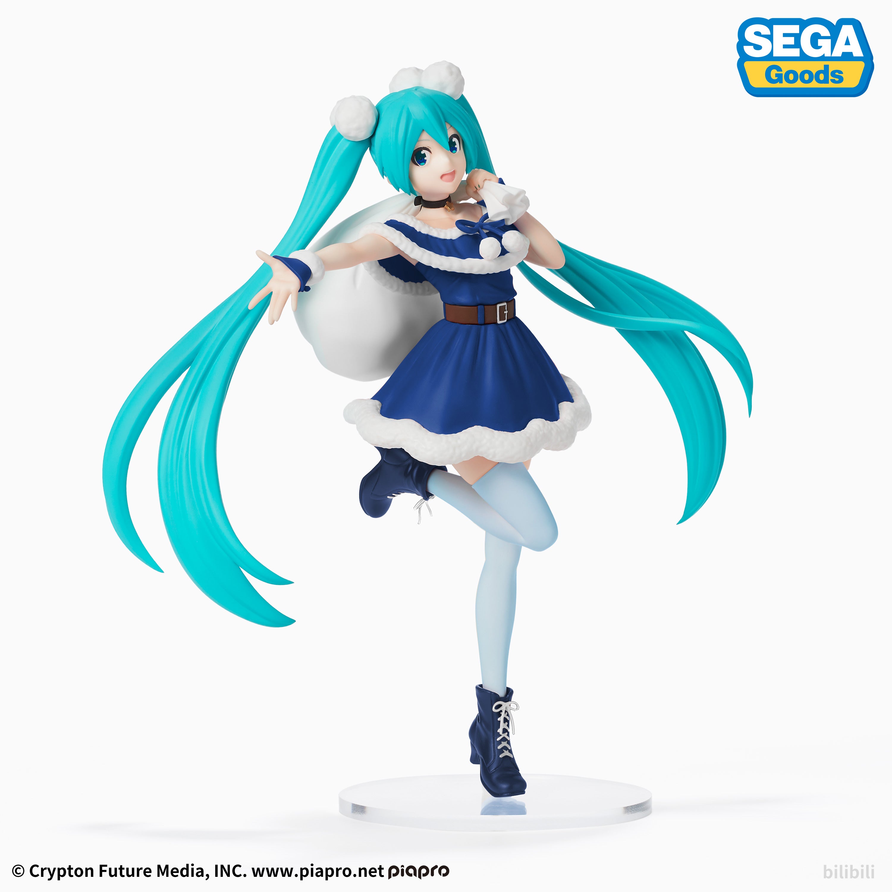 Hatsune Miku Series Miku Christmas 2020 Blue SPM Figure | 4580779503613