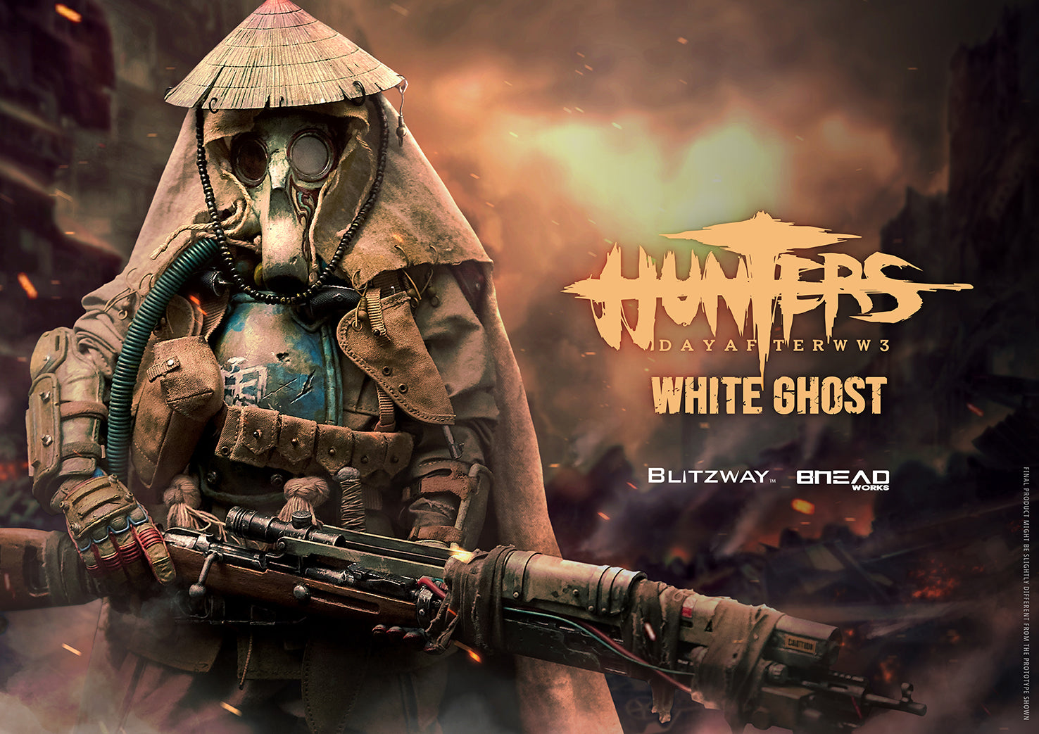 Blitzway 1/6 White Ghost "HUNTERS : Day After WWlll", Action Figure | 8809321479562