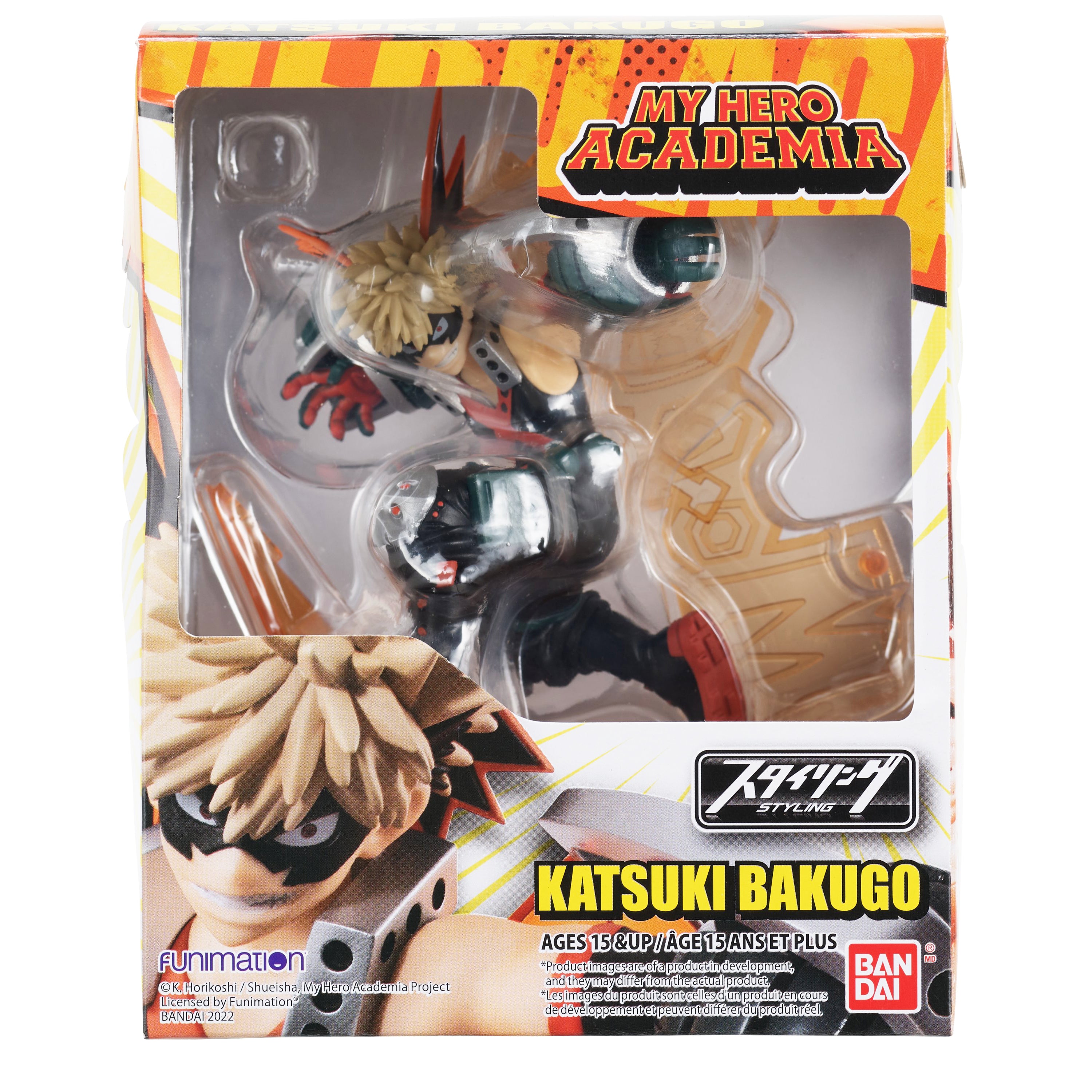 Bandai My Hero Academia – Styling Series: Katsuki Bakugo | 4555787831