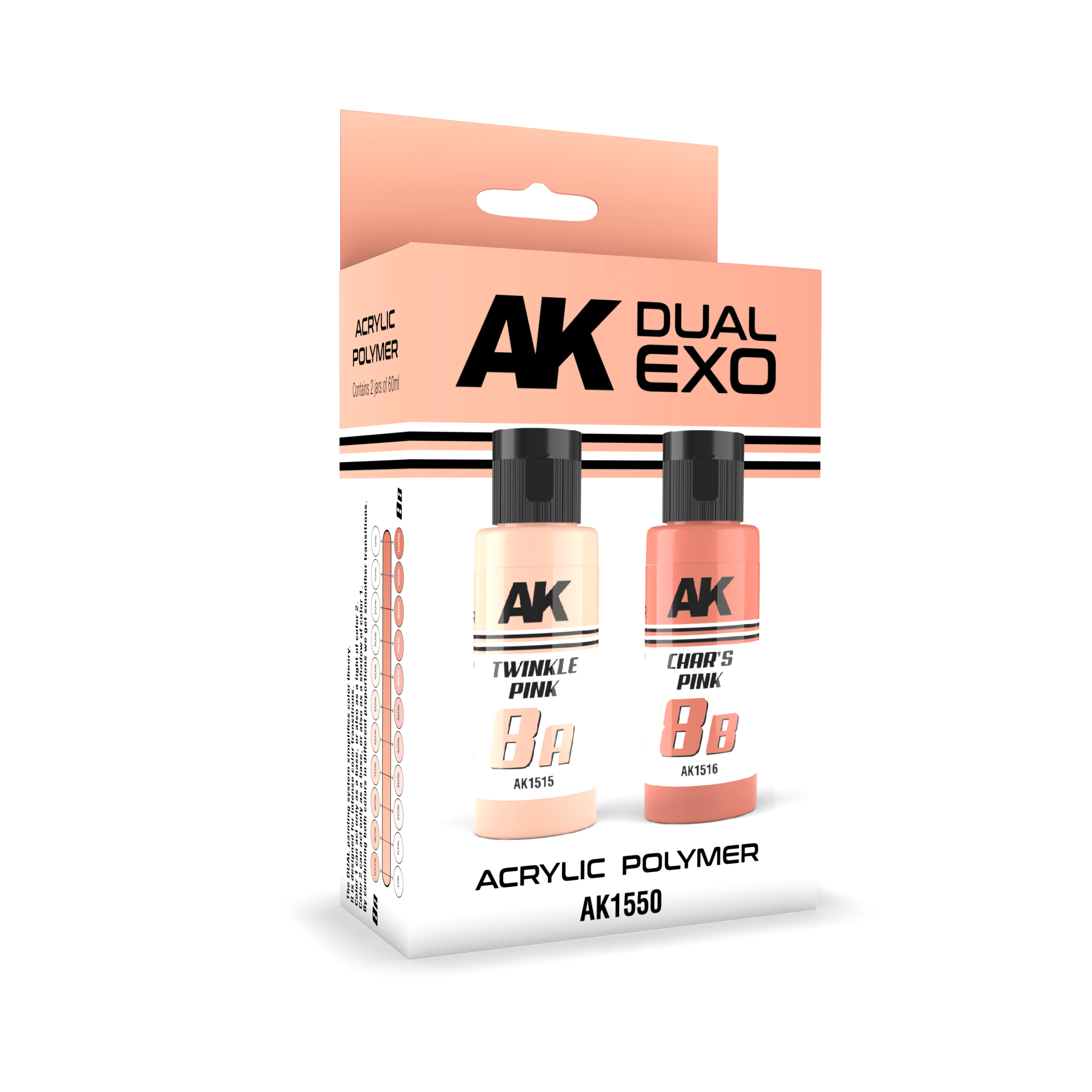 Ak Interactive Twinkle Pink & Char’S Pink Dual Exo Paint Set | 8435568327849