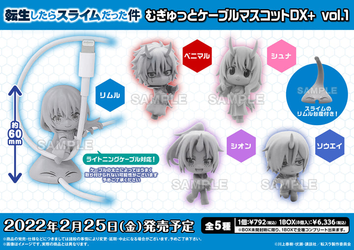 That Time I Got Reincarnated as a Slime Series Mugitto Cable Mascot DX+ vol.1 | 4582520218876