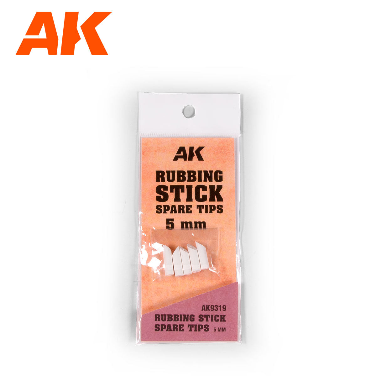 AK Interactive Rubbing Stick Spare Tips 5mm | 8435568330603