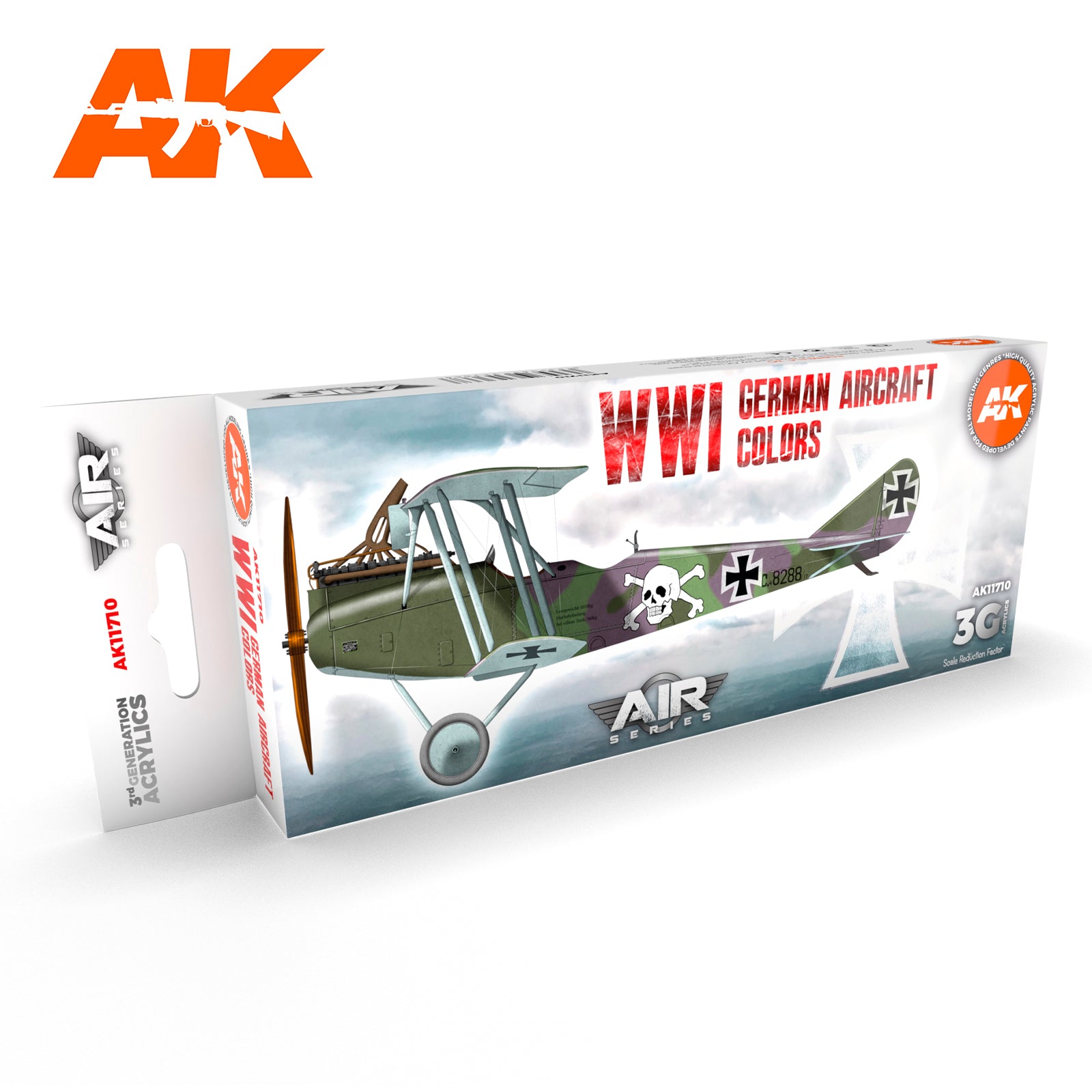 AK Interactive 3G Air - WWI German Aircraft Colors SET | 8435568313668