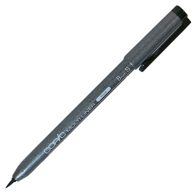 Copic Multiliner Brush Pen Black, Brush Small (S) | 4511338022658